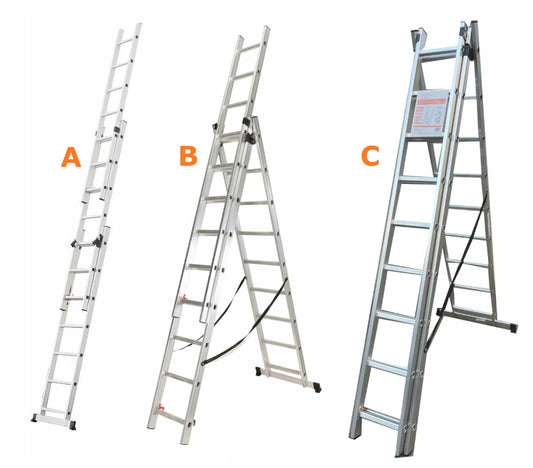 Drabina aluminiowa 3x7