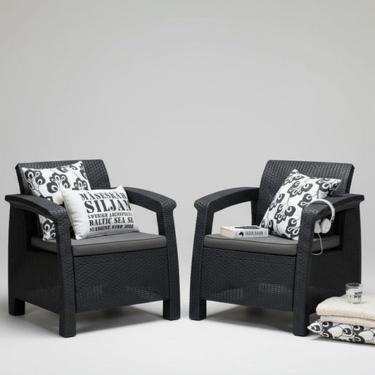 Zestaw Mebli Ogrodowych 4 osobowych