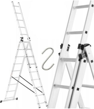 Drabina aluminiowa 3x9