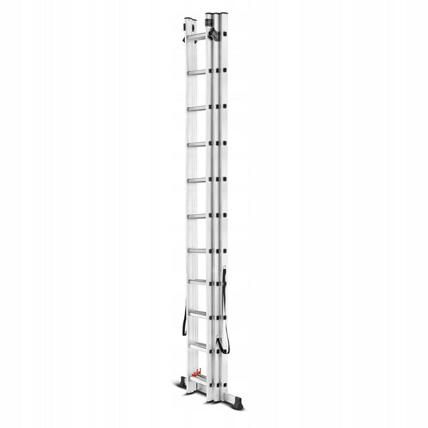 Drabina Aluminiowa 3x11 Złożona | PrestiloPoland