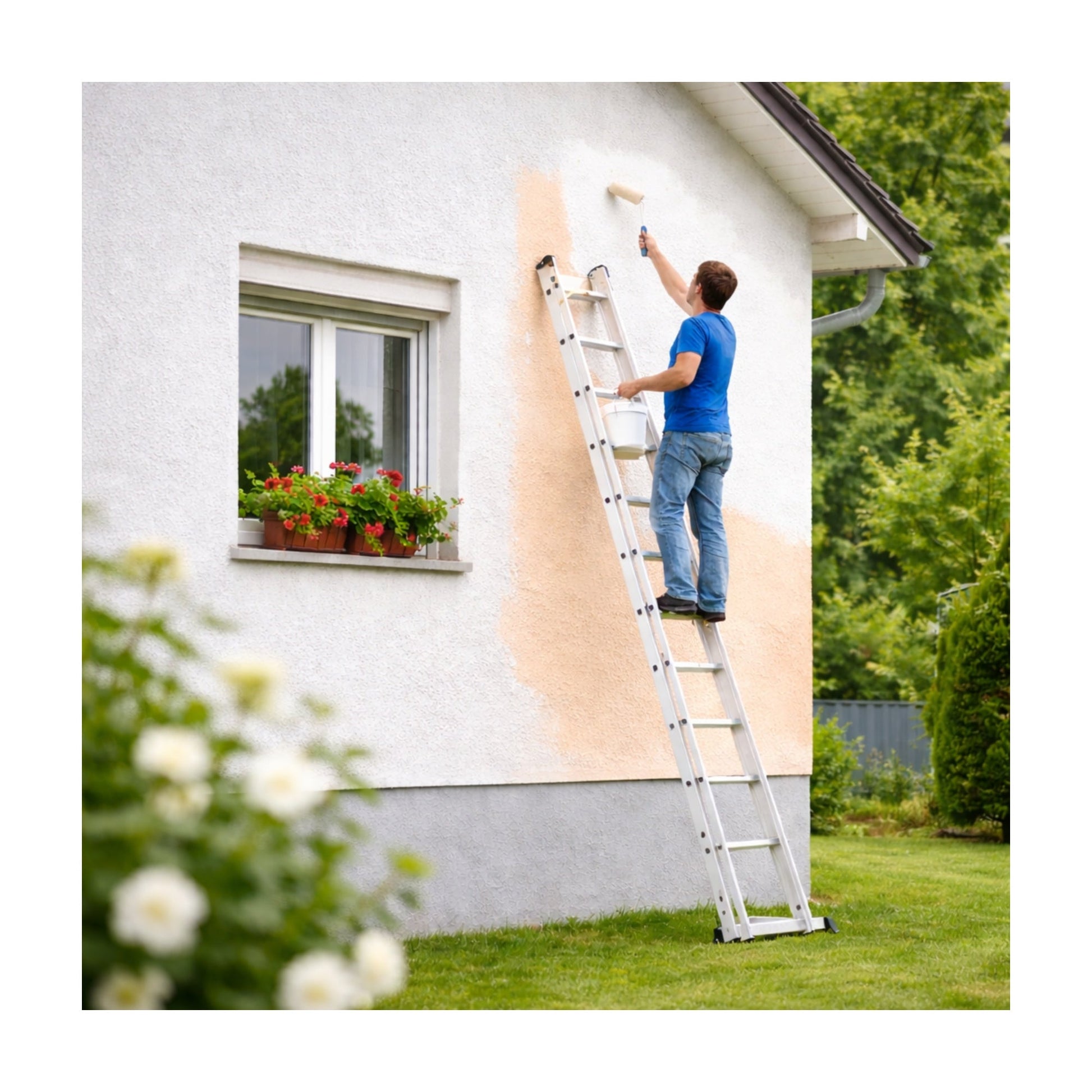 Drabina aluminiowa 3x11 - PrestiloPoland