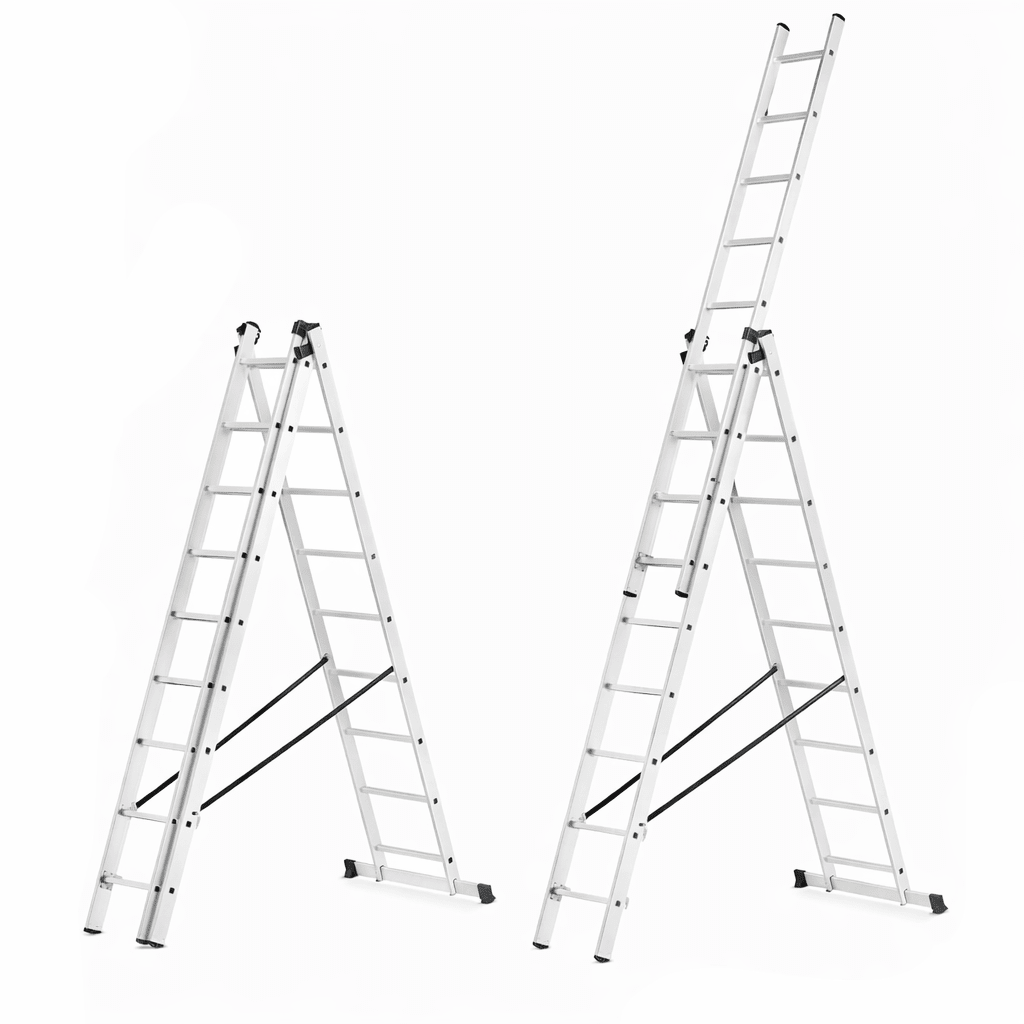 Drabina aluminiowa 3x9 - PrestiloPoland