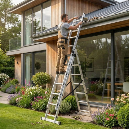 Drabina aluminiowa 3x9 - PrestiloPoland