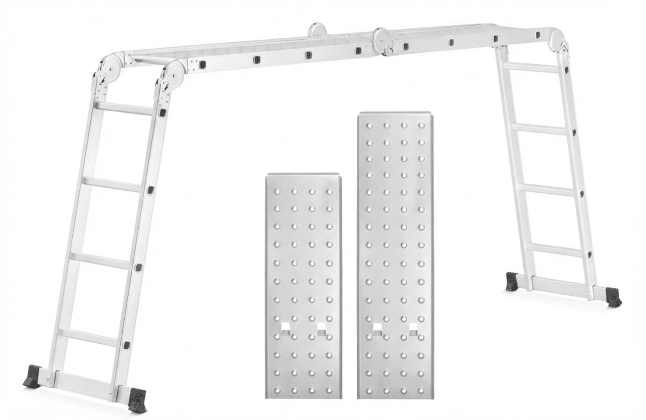Drabina aluminiowa wielofunkcyjna 4x4 - PrestiloPoland