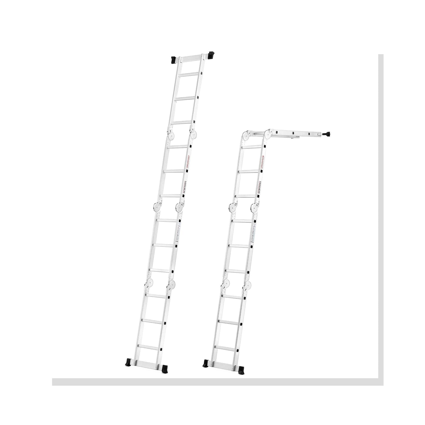 Drabina aluminowa wielofunkcyjna 4x3 - PrestiloPoland