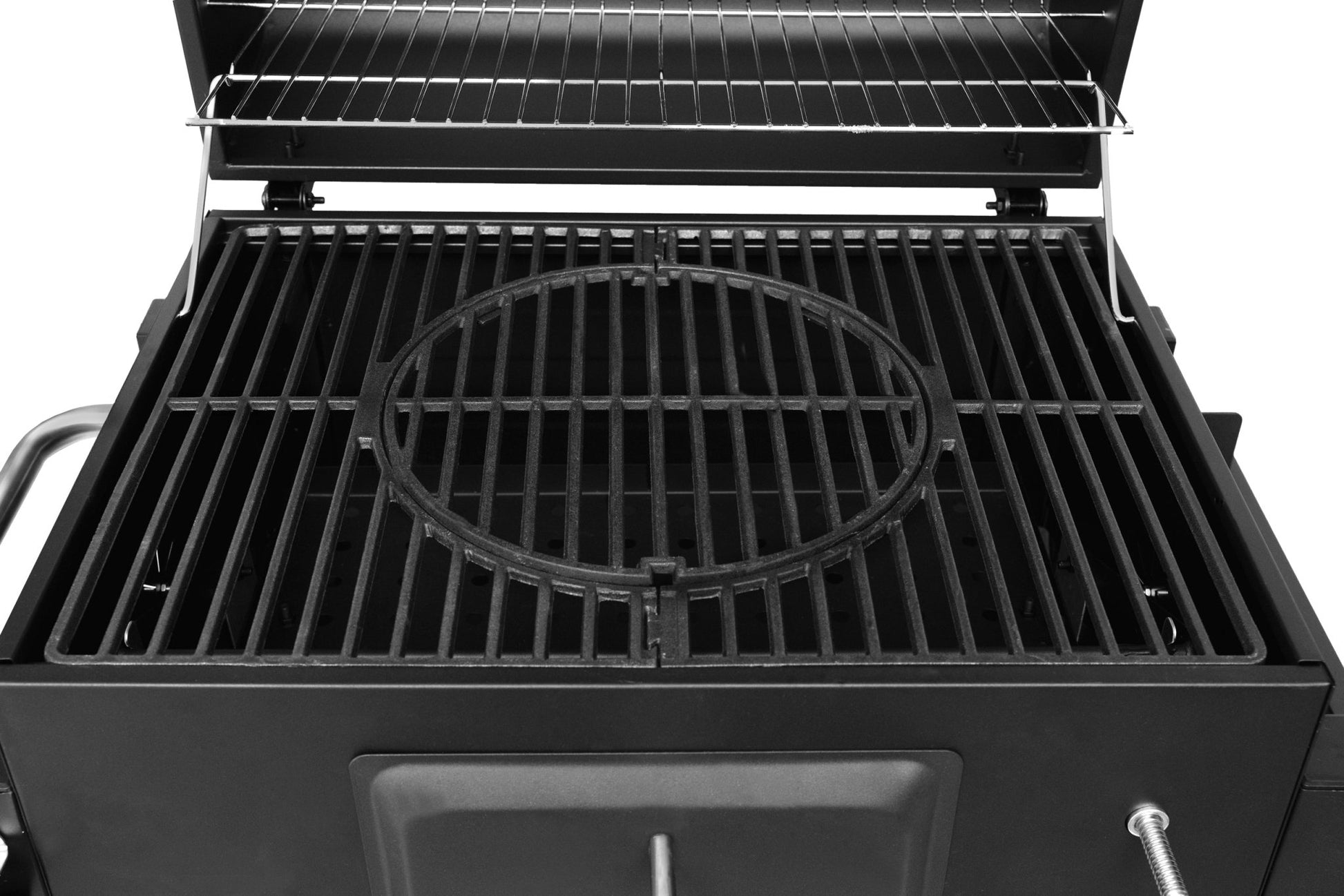 Grill Węglowy XXL z Żeliwnym Rusztem dla Doskonałego Grilowania - PrestiloPoland